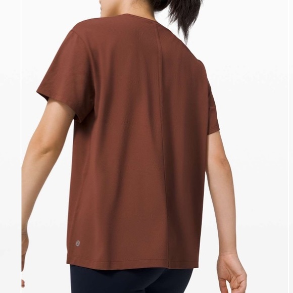 lululemon athletica Tops - Lululemon All Yours Short Sleeve  Train Tee in Ancient Copper  8 NWOT